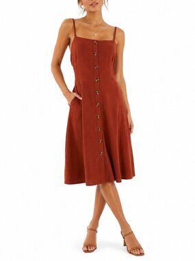 Berydress Casual Sundress Summer Dress XL Cabincore‎ Layers Boho Cottagecore Y2K
